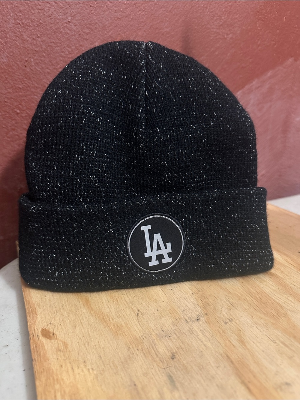 LA Los Angeles Dodgers Black beanie brand new no tags winter